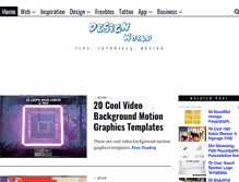 Tablet Screenshot of desiznworld.com